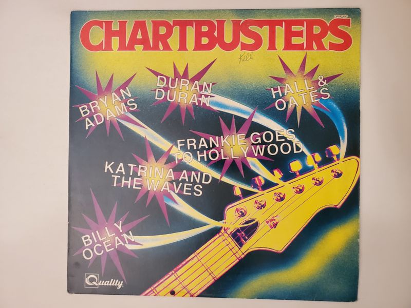Various Artists Chartbusters vinyl record